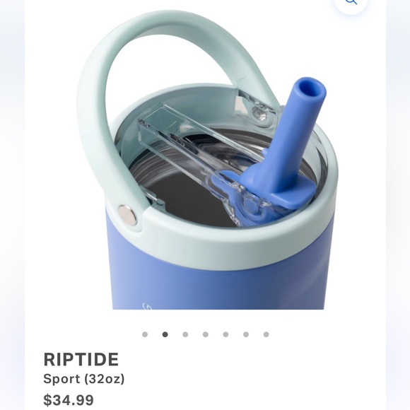 HydroJug Sport 32oz Bottle in Riptide Blue - Picture 2 of 8